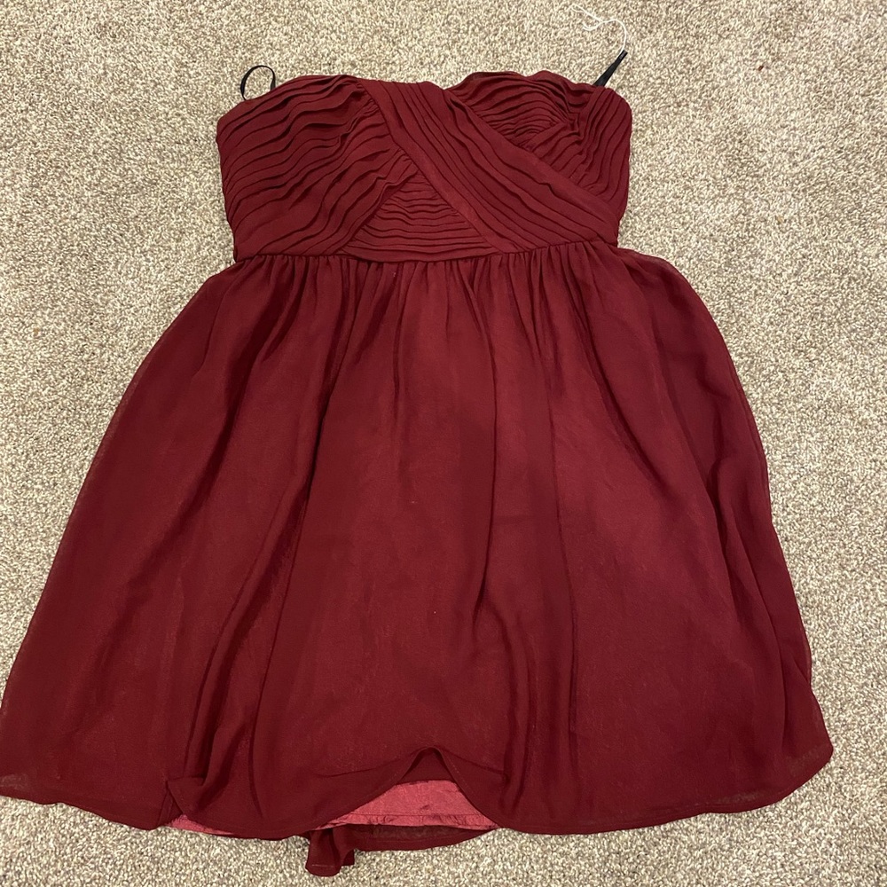 Forever 21 Maroon Dress